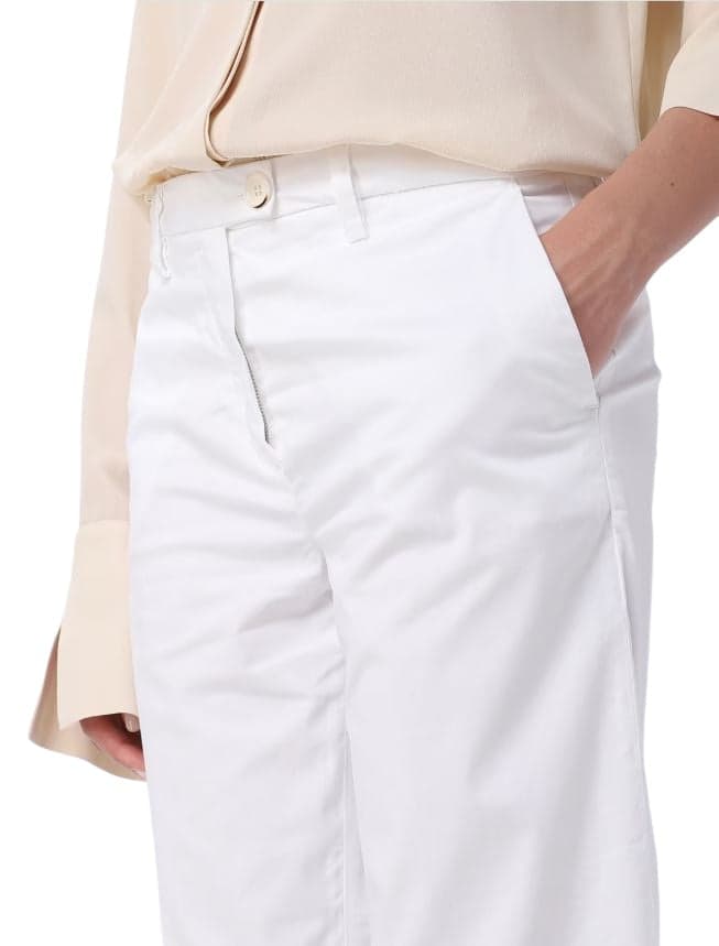 Re-Hash Pantaloni Bianco da donna in Pantaloni Drestige - Casamassima, commercioVirtuoso.it