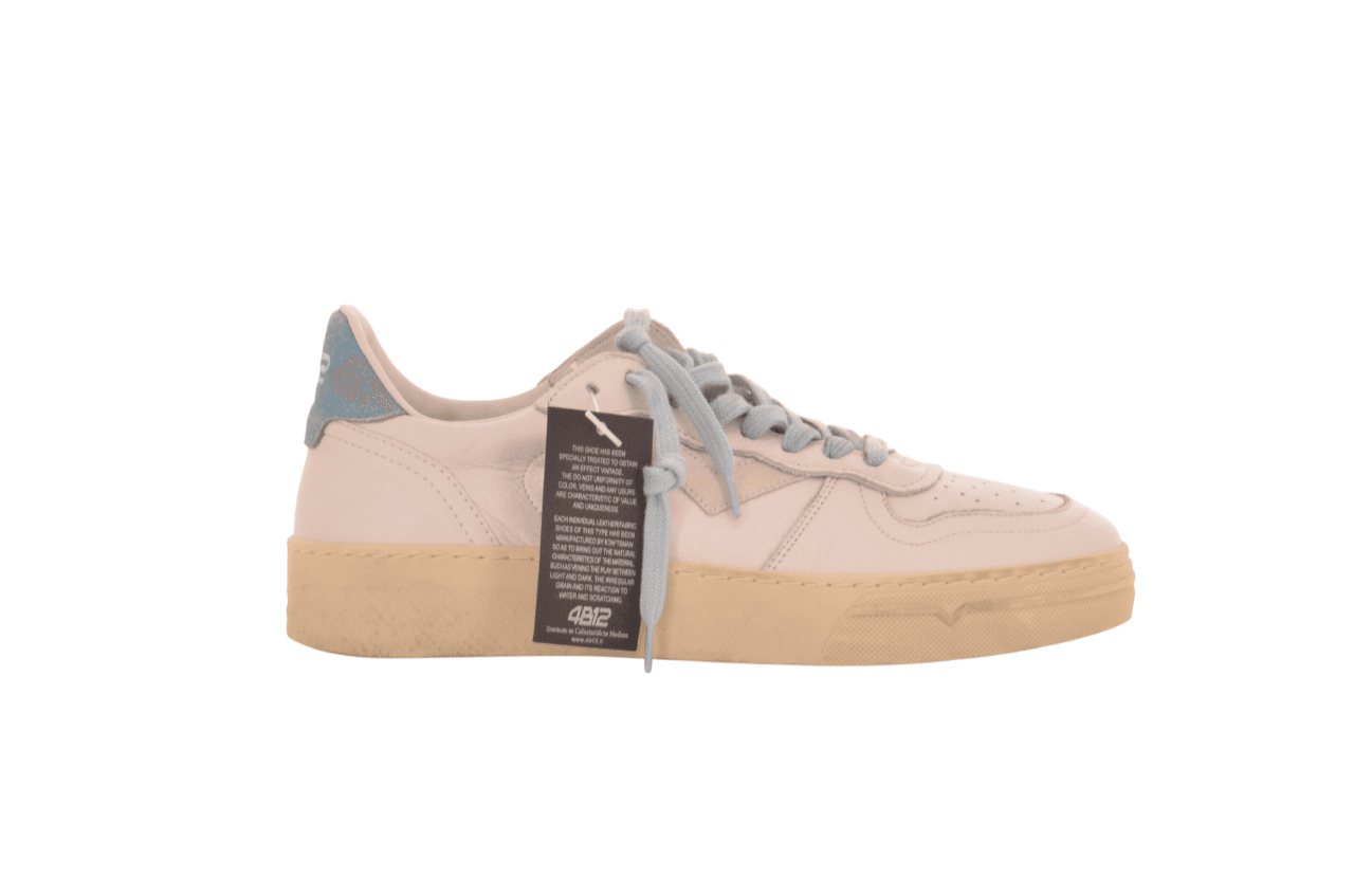 4B12  Sneakers Bianco