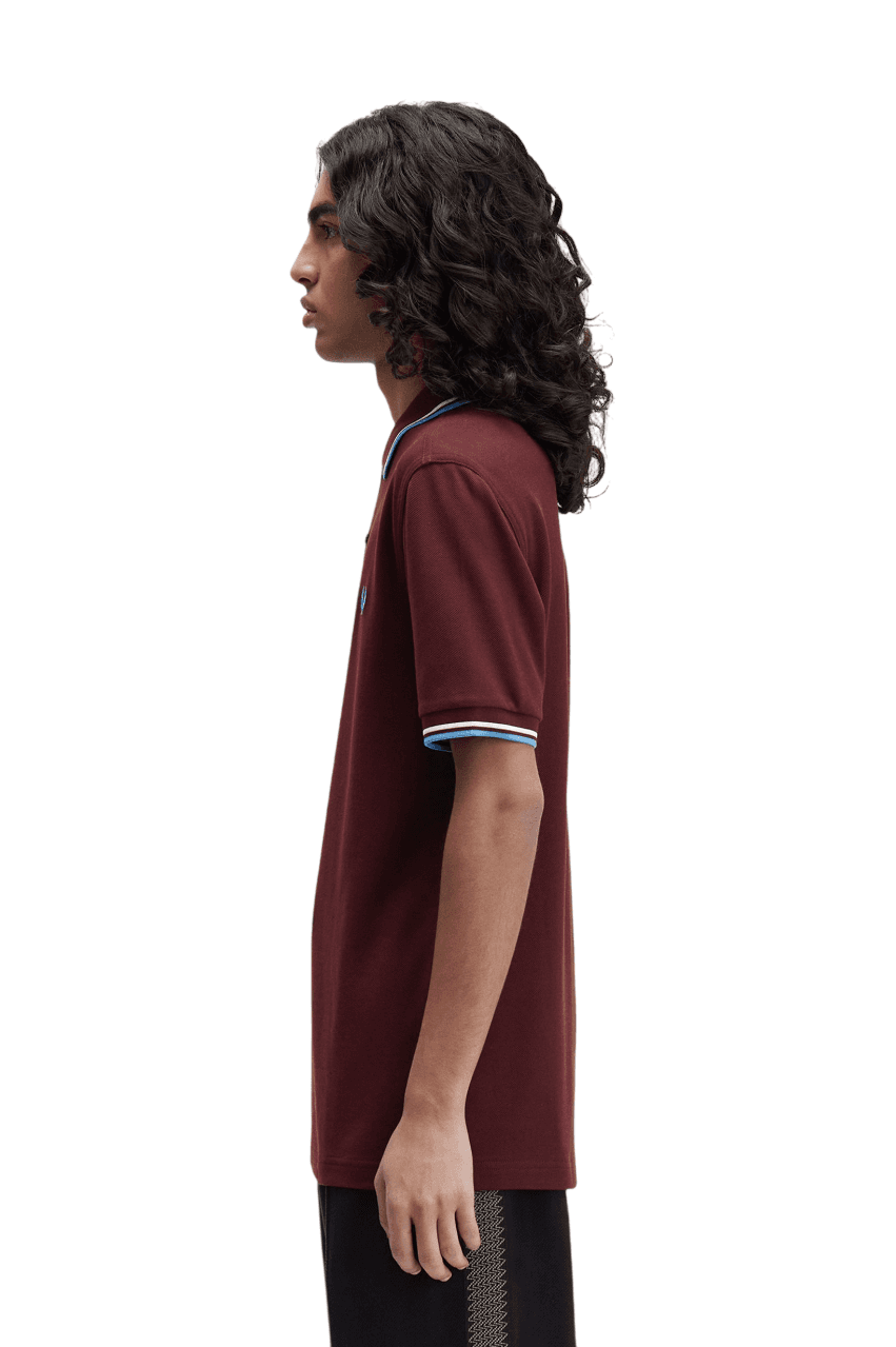 Fred Perry T-shirt e Polo Bordeaux da uomo in Polo Drestige - Casamassima, commercioVirtuoso.it