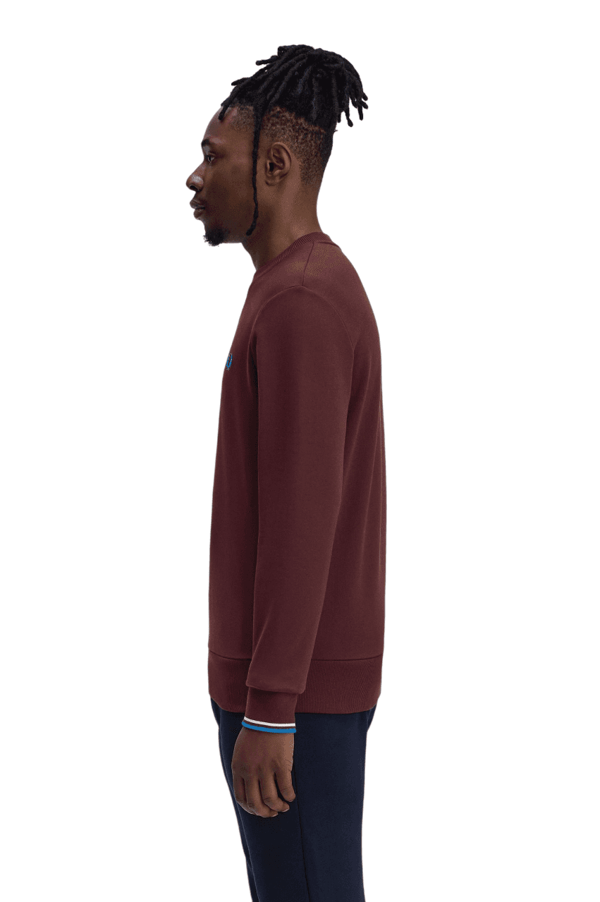 Fred Perry Maglie Bordeaux da uomo in T-shirt Drestige - Casamassima, commercioVirtuoso.it