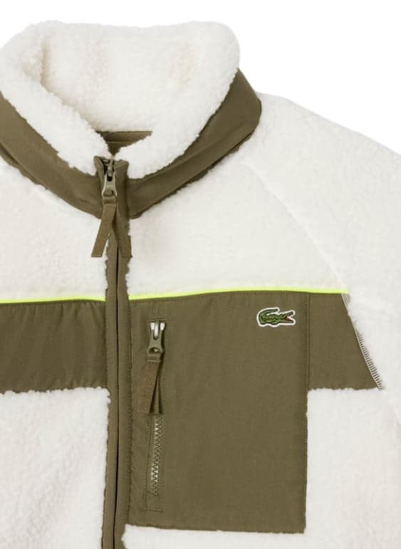 Lacoste Giacconi Bianco da uomo in Giacche Drestige - Casamassima, commercioVirtuoso.it