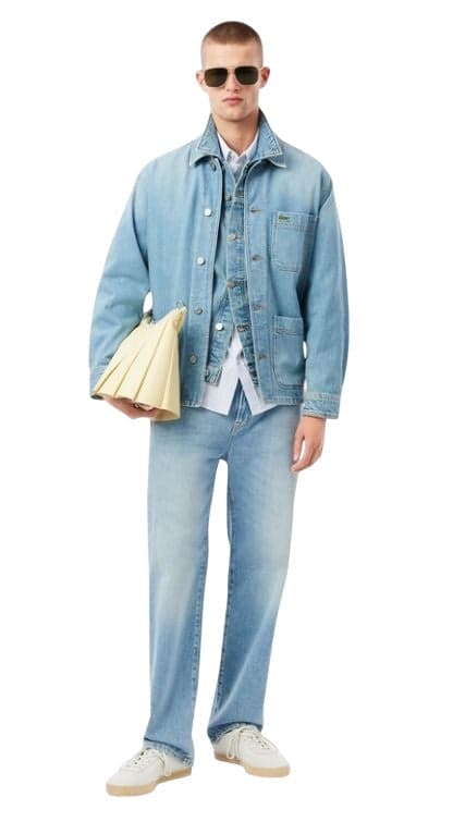 Lacoste Camicie Azzurro da uomo in Camicie casual Drestige - Casamassima, commercioVirtuoso.it