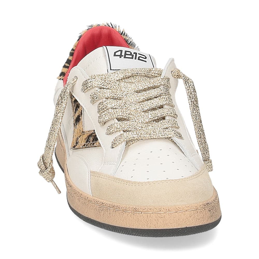 4B12 Sneakers Bianco da donna in Sneaker casual Drestige - Casamassima, commercioVirtuoso.it