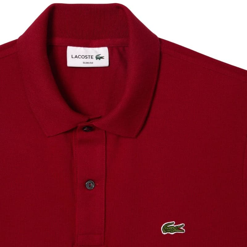Lacoste T-shirt e Polo Bordeaux da uomo in Polo Drestige - Casamassima, commercioVirtuoso.it