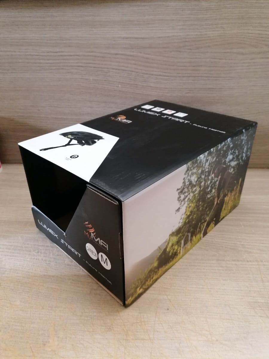MFI - CASCO LUMEX START COLORE CARBON TG M (55-58) in Integrali Stockdoc - Terni, commercioVirtuoso.it