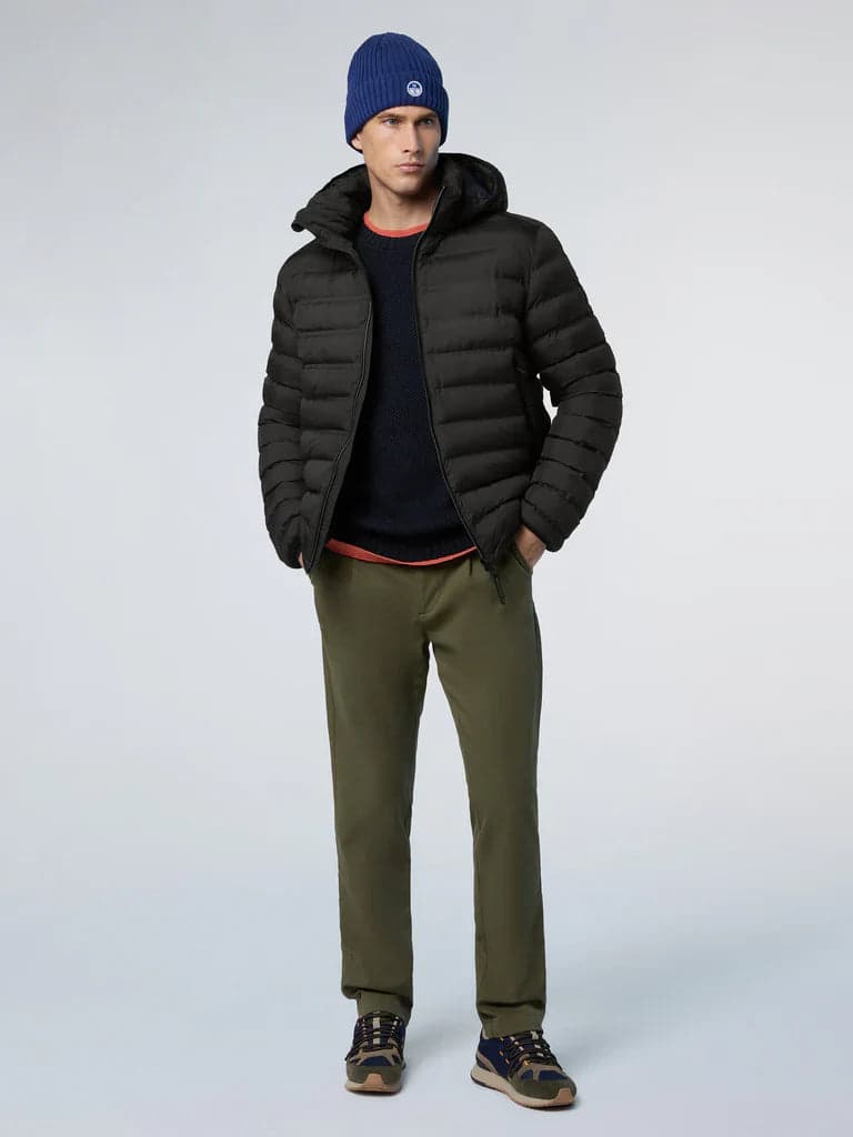 North Sails capospalla uomo laser puffer jacket in Giacche Broadway Red - Barletta, commercioVirtuoso.it