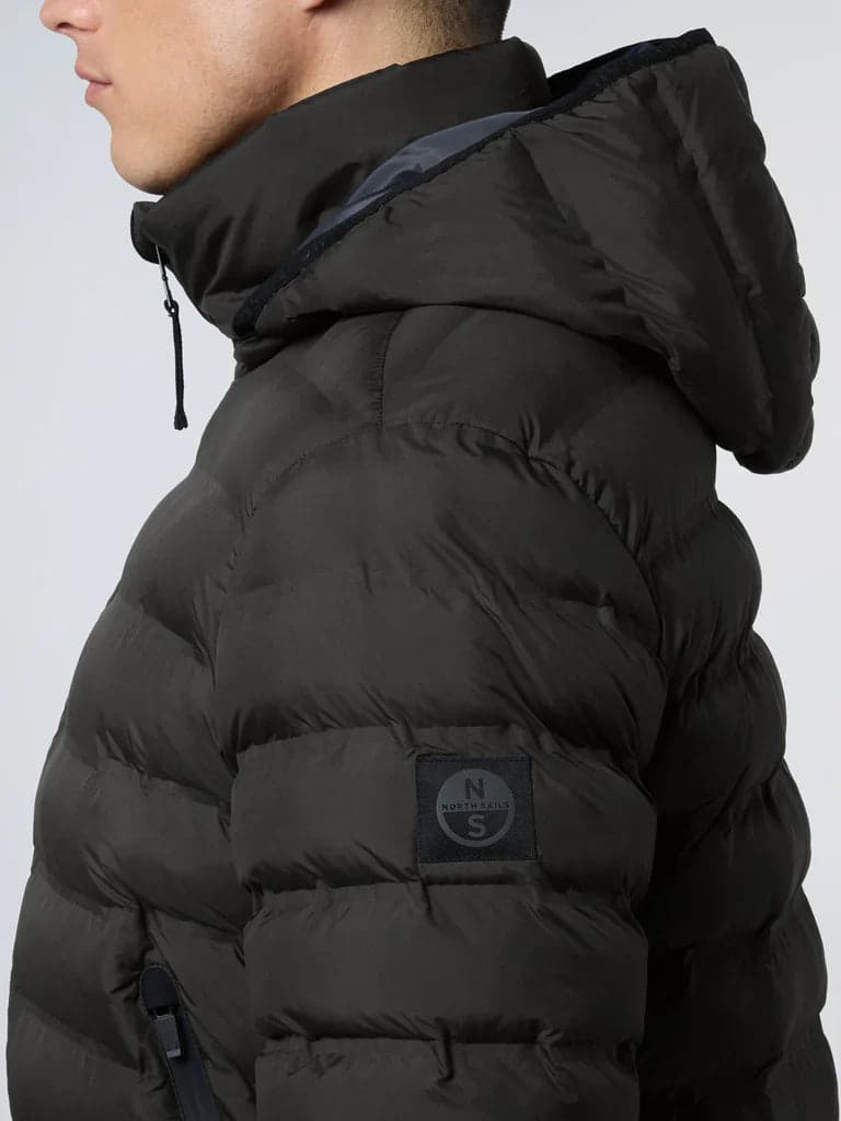 North Sails capospalla uomo laser puffer jacket in Giacche Broadway Red - Barletta, commercioVirtuoso.it