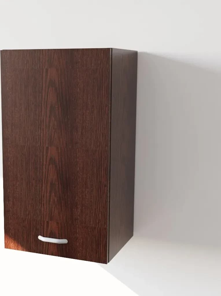 Pensile Cucina in Legno Nobilitato Wenge con 1 Anta Altezza 72 cm in prodotto Calandrelli - Napoli, commercioVirtuoso.it