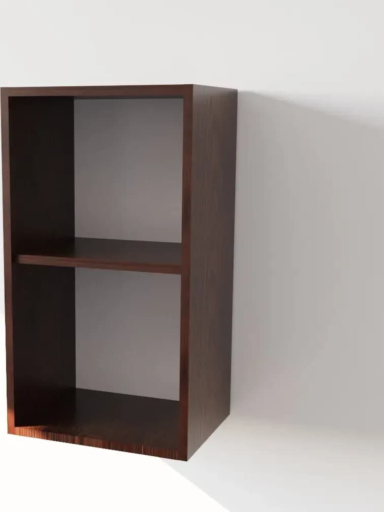 Pensile Cucina in Legno Nobilitato Wenge con 1 Anta Altezza 72 cm in prodotto Calandrelli - Napoli, commercioVirtuoso.it