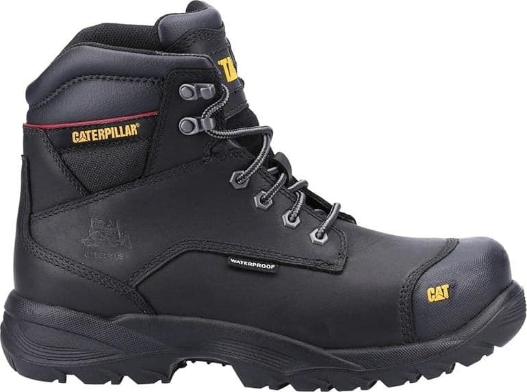 Caterpillar Spiro Waterproof Safety Boot Black in Stivali 3A Moda Mare Sport - Bellaria Igea Marina, commercioVirtuoso.it