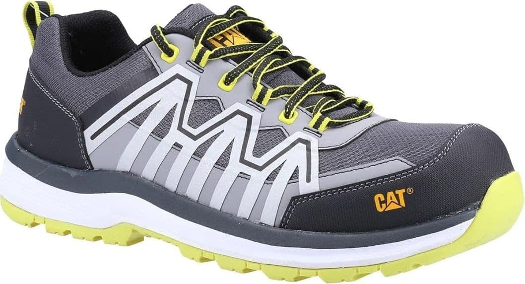 Caterpillar Cat Workwear Mens Charge S3 Scarpe da Ginnastica di Sicurezza Leggere Nero-Giallo