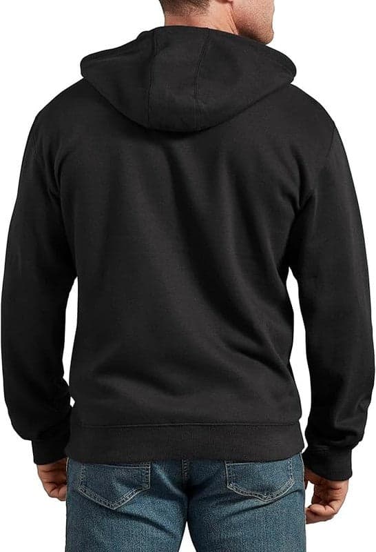 Dickies EVERYDAY FLEECE ZIP HOODIE, Sweatshirt Uomo, Nero (Black) in Felpe con cappuccio 3A Moda Mare Sport - Bellaria Igea Marina, commercioVirtuoso.it