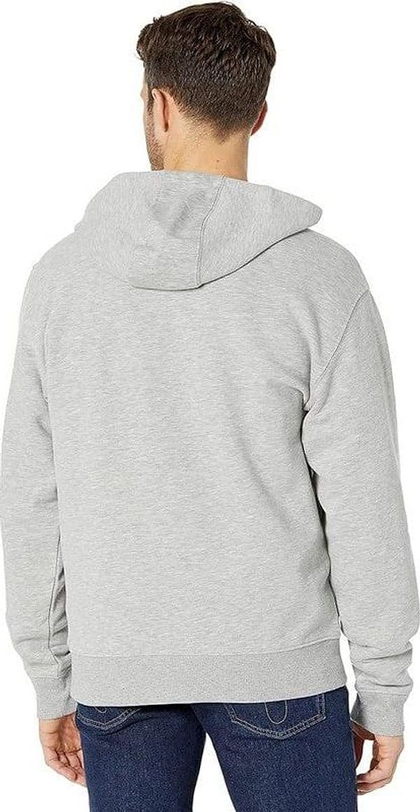 Dickies Uomo, Felpa in pile con zip integrale Midweight, vestibilità regular, Heather Grey, OS in Felpe con cappuccio 3A Moda Mare Sport - Bellaria Igea Marina, commercioVirtuoso.it