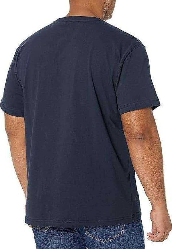 Dickies Uomo, Maglietta vestibilità rilassata Heavyweight SS, Blu SCURO in T-shirt 3A Moda Mare Sport - Bellaria Igea Marina, commercioVirtuoso.it