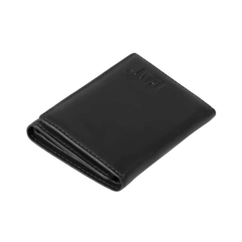 CAT Portafoglio da uomo Wallet Line Kenya Tri-fold Leather Wallet 84816 Black in Portafogli 3A Moda Mare Sport - Bellaria Igea Marina, commercioVirtuoso.it