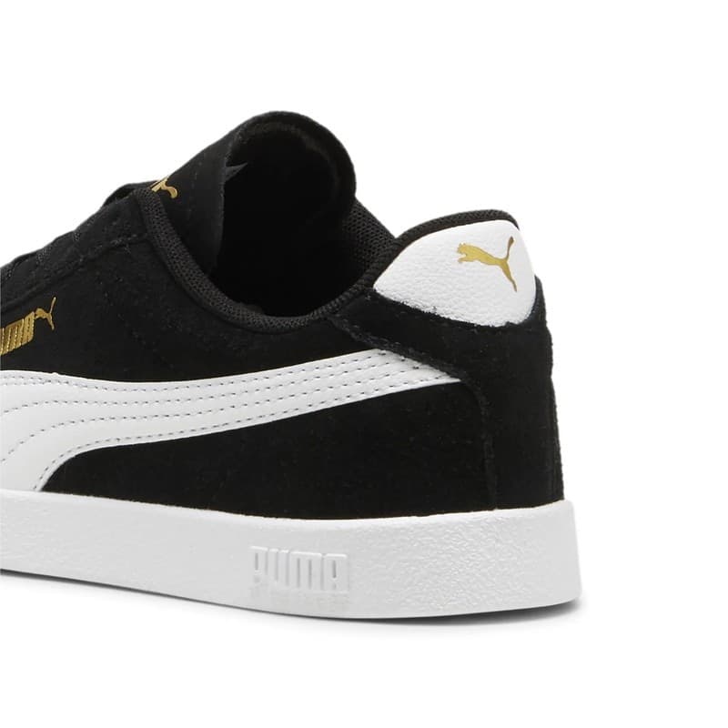 PUMA Club II Jr, Sneaker, Black White Gold in Sneaker casual 3A Moda Mare Sport - Bellaria Igea Marina, commercioVirtuoso.it