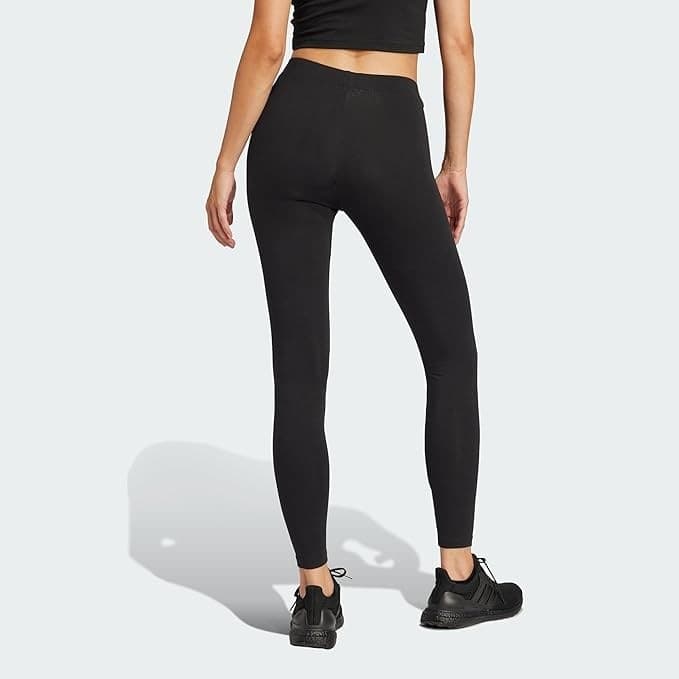 adidas Leggings Essentials Donna Linear Cotton - Nero in Collant e calzamaglie 3A Moda Mare Sport - Bellaria Igea Marina, commercioVirtuoso.it