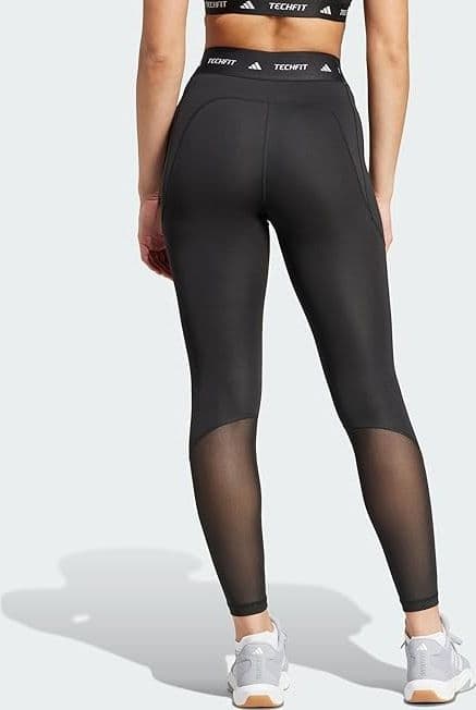 adidas Leggings Donna Techfit Stash Pocket Full-Length - Nero in Leggings 3A Moda Mare Sport - Bellaria Igea Marina, commercioVirtuoso.it