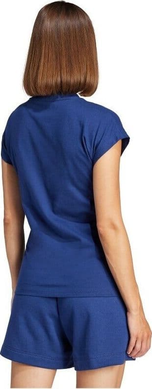 adidas Essentials Linear donna Cotton Tee - Dark Blue in T-Shirt 3A Moda Mare Sport - Bellaria Igea Marina, commercioVirtuoso.it