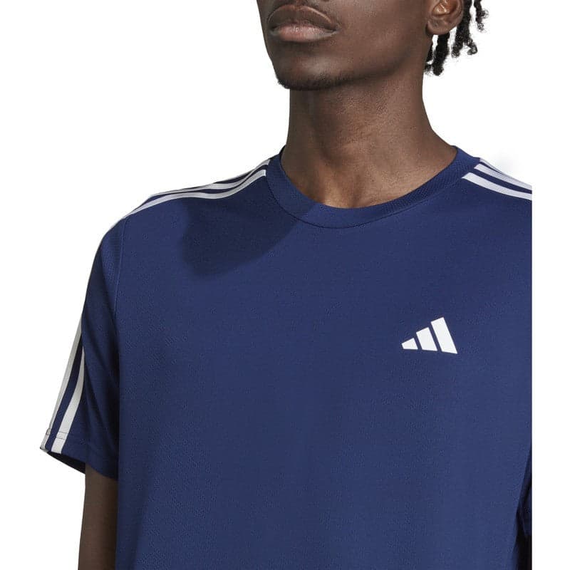 T-shirt da allenamento Train Essentials 3-Stripes - Nero adidas in T-Shirt 3A Moda Mare Sport - Bellaria Igea Marina, commercioVirtuoso.it