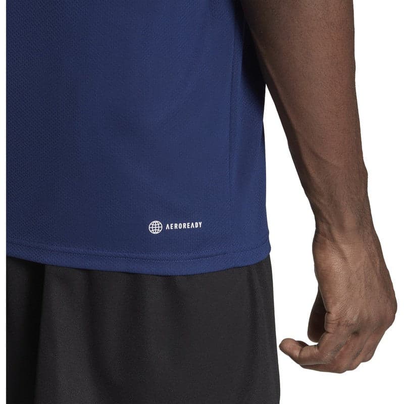 T-shirt da allenamento Train Essentials 3-Stripes - Nero adidas in T-Shirt 3A Moda Mare Sport - Bellaria Igea Marina, commercioVirtuoso.it