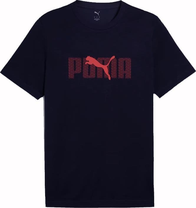 PUMA T-Shirt Ess+ Logo Lab Summer Tee 684667 New Navy 16