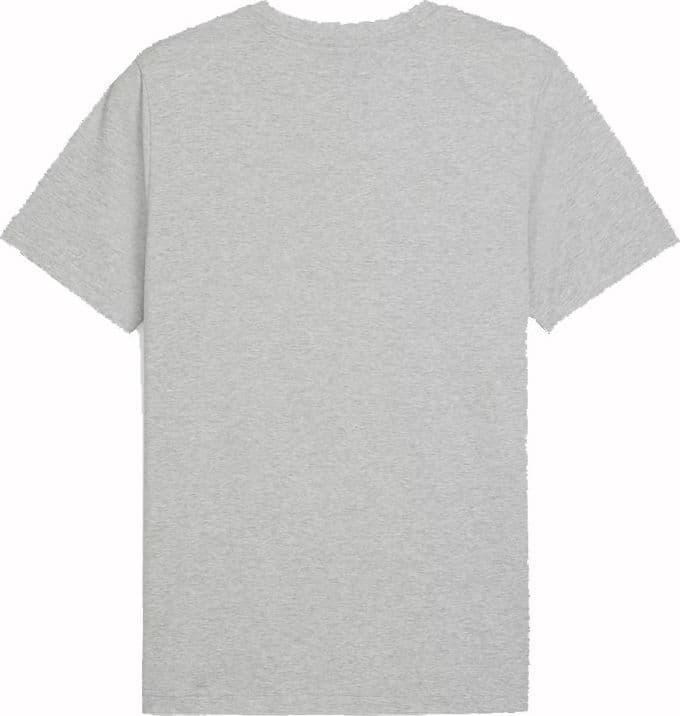 PUMA Ess Elevated Tee, Magliette Unisex - Adulto, Light Grey Heather in T-shirt 3A Moda Mare Sport - Bellaria Igea Marina, commercioVirtuoso.it