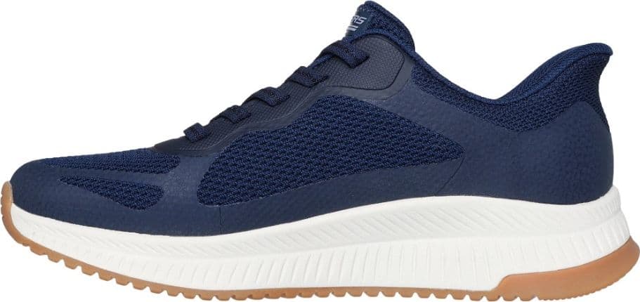 Skechers SlipIns Bobs Squad 4 Staple Look 117624NVY Blu Navy in Sneaker casual 3A Moda Mare Sport - Bellaria Igea Marina, commercioVirtuoso.it