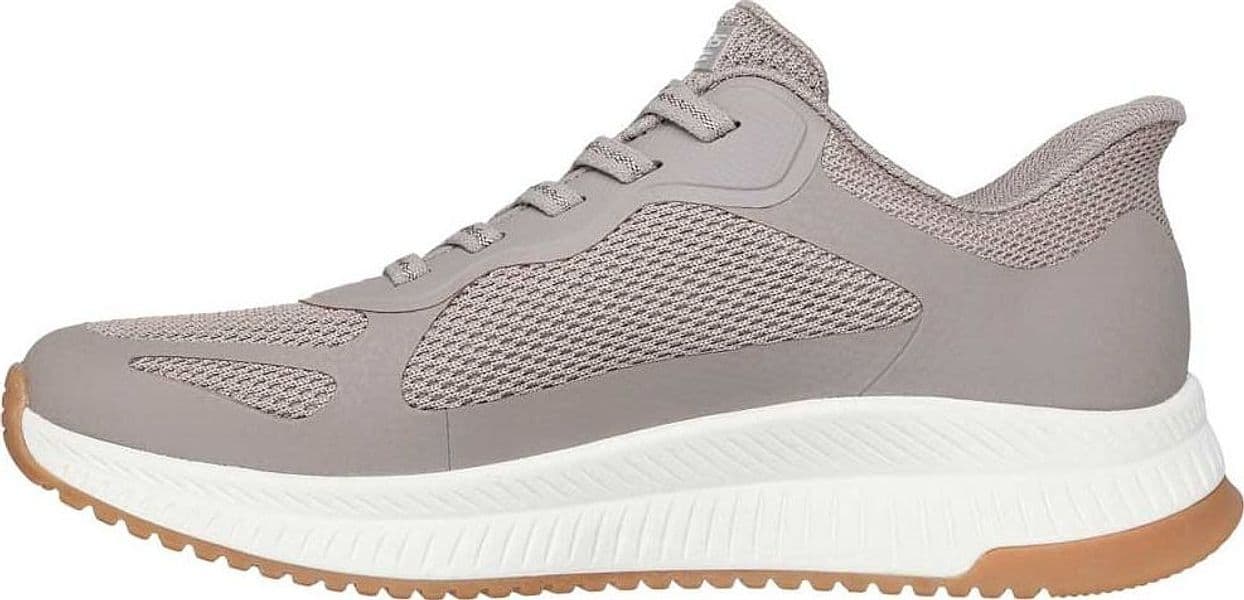 Skechers SlipIns Bobs Squad 4 Staple Look 117624TPE Tortora in Sneaker casual 3A Moda Mare Sport - Bellaria Igea Marina, commercioVirtuoso.it