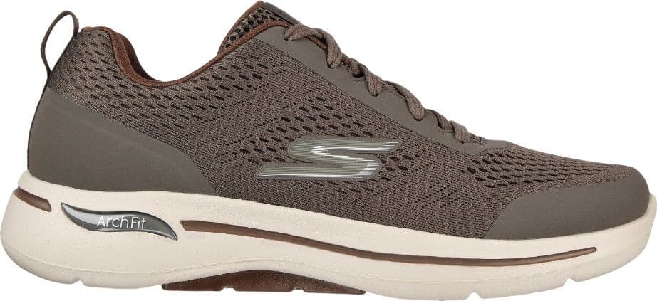 Skechers - Go Walk Arch Fit, Scarpe da ginnastica, Uomo, Brown Taupe in Sneaker casual 3A Moda Mare Sport - Bellaria Igea Marina, commercioVirtuoso.it