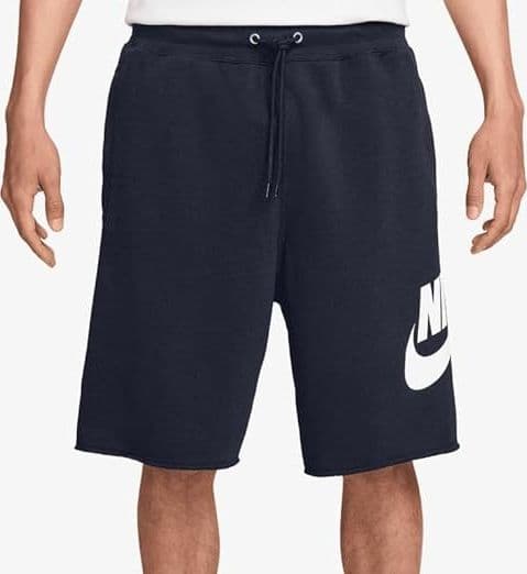 NIKE DX0502-010 M NK Club Alumni HBR FT Short Pantaloni Sportivi Uomo Obsidian Obsidian White