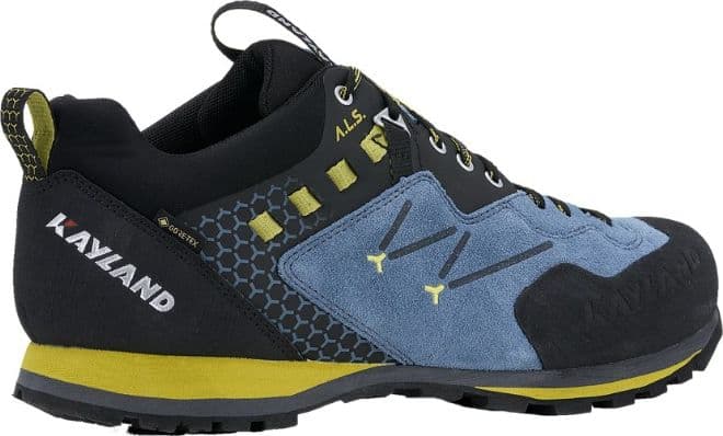 Kayland scarpa uomo trekking VITRIK GTX STEEL BLUE LIME in Scarpe da escursionismo 3A Moda Mare Sport - Bellaria Igea Marina, commercioVirtuoso.it