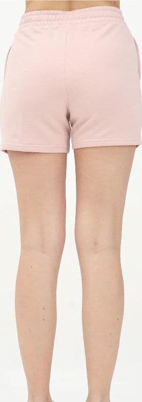 PUMA Ess Script High-Waist Shorts 5", Pantaloncini Lavorati a Maglia Donna, Rose Quartz in Pantaloncini sportivi 3A Moda Mare Sport - Bellaria Igea Marina, commercioVirtuoso.it