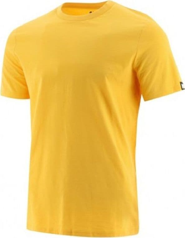 Caterpillar CAT T-SHIRT Essential Crew Neck Tee Yellow