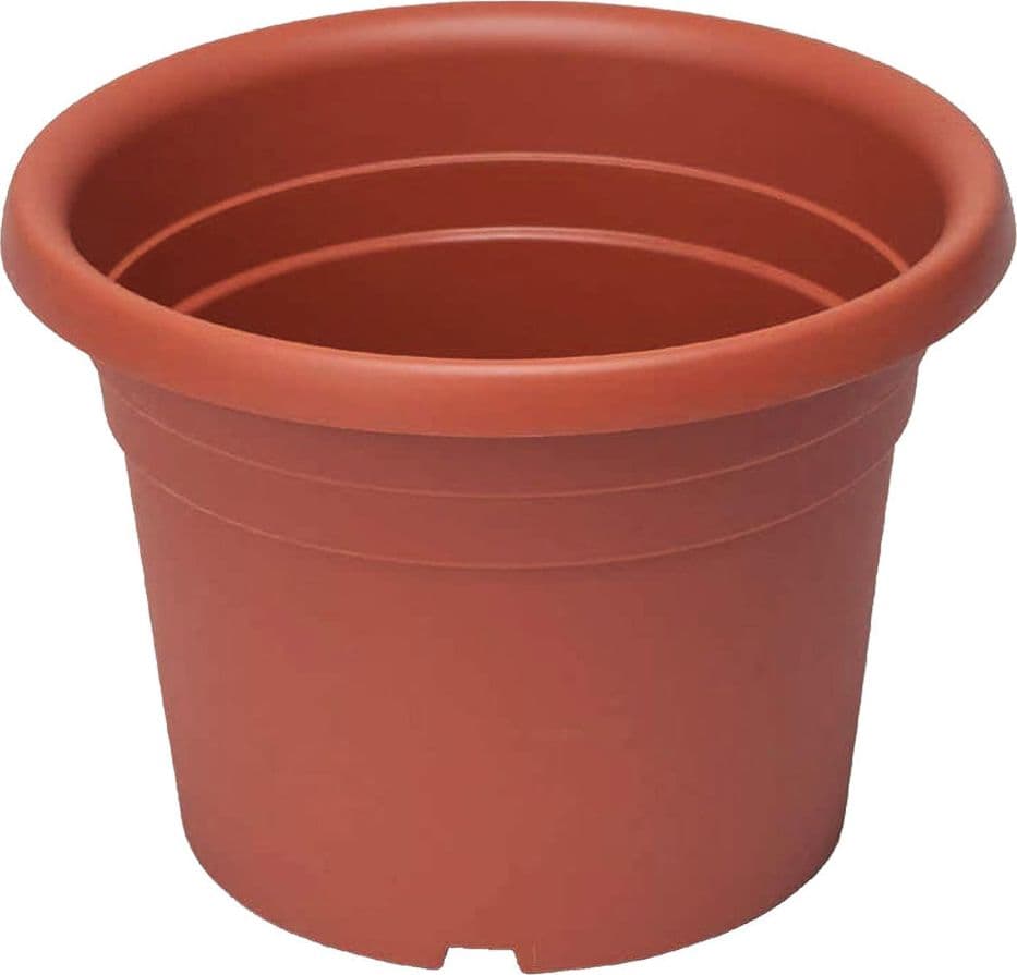 VASO CILINDRICO 'DAHLIA' ø 20 x h.14 Lt. 3 In polipropilene. Senza sottovaso in prodotto EuroStore07 - Alatri, commercioVirtuoso.it