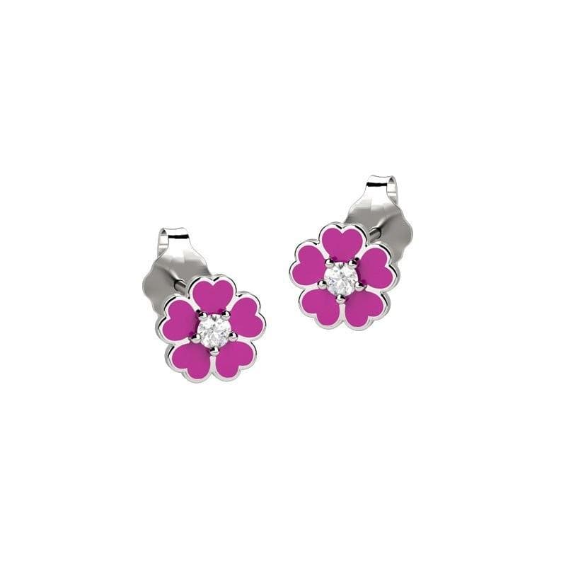 Nanàn Orecchino Fiore con "diamantino" in Orecchini Alba Gioielli - Casoria, commercioVirtuoso.it