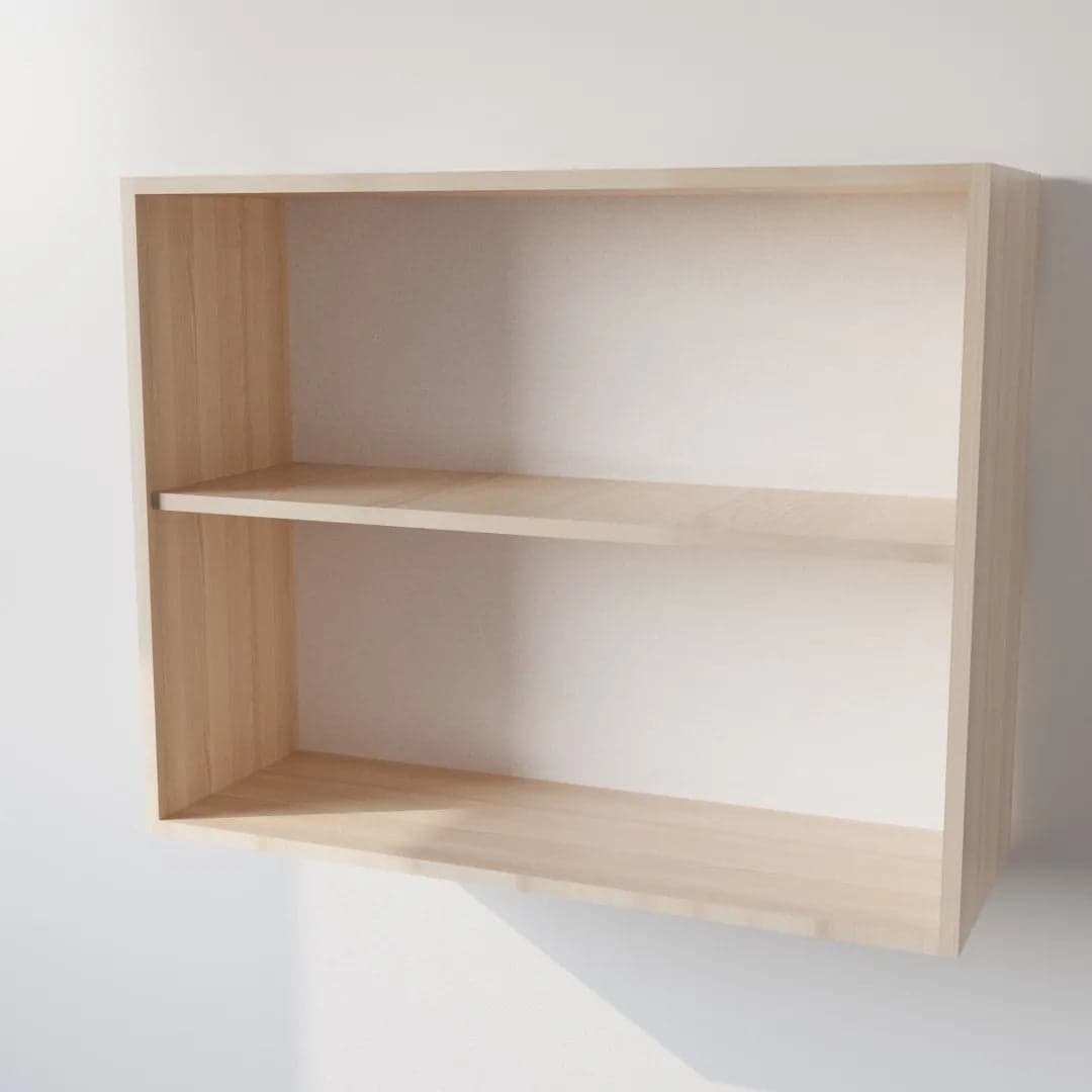 Pensile Cucina in Legno Nobilitato Rovere con Ante Altezza 72 cm in prodotto Calandrelli - Napoli, commercioVirtuoso.it