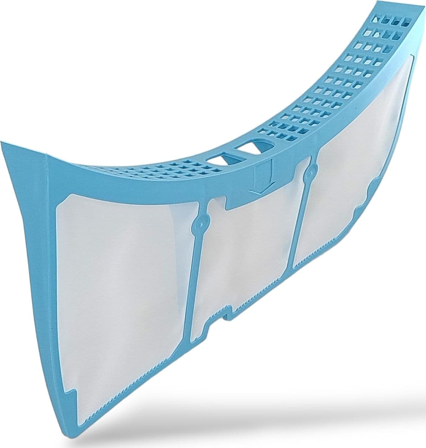 FILTRO A RETE BLU CONDENSER PER ASCIUGATRICE ARISTON WHIRLPOOL C00113848 in prodotto EuroStore07 - Alatri, commercioVirtuoso.it