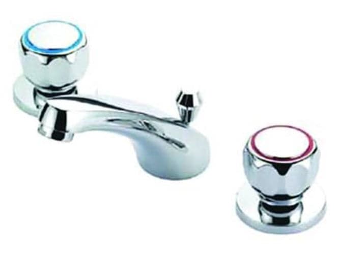 BATTERIA LAVABO SERIE SCUDETTO con scarico automatico cromato e piletta in prodotto EuroStore07 - Alatri, commercioVirtuoso.it