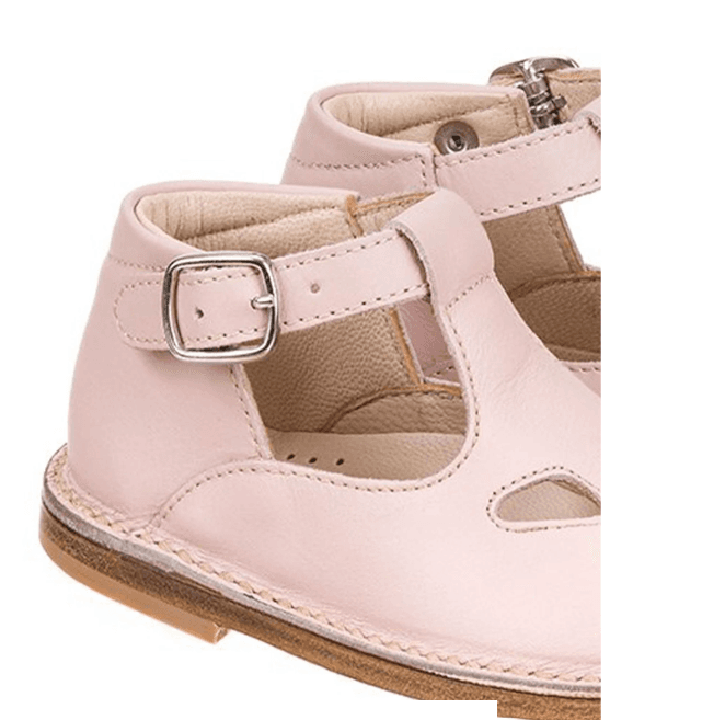 Scarpe bambina con occhietti rosa in vera pelle Moby Dick in Scarpine primi passi UP Calzature Balduina - Roma, commercioVirtuoso.it