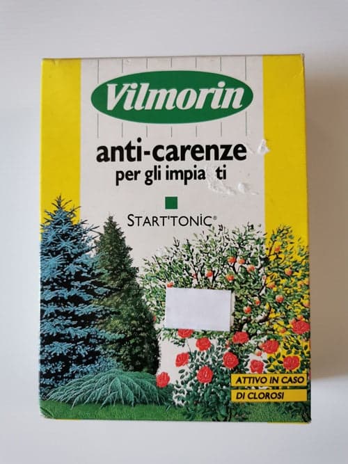 VILMORIN -- ANTI CARENZE CONTRO LA CLOROSI DELLE PIANTE 50 GR DILUIRE IN ACQUA in prodotto EuroStore07 - Alatri, commercioVirtuoso.it