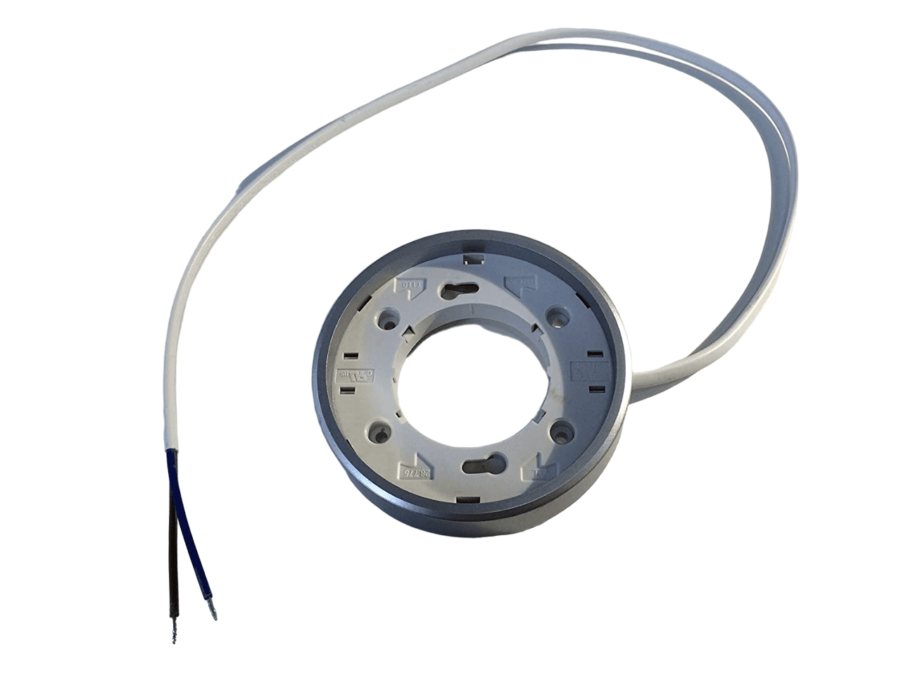 Portalampada da incasso in plastica attacco gx53