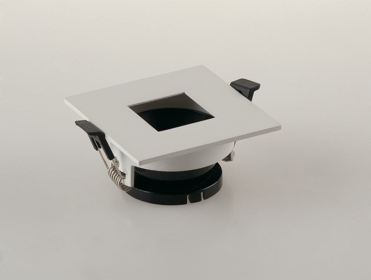 Struttura incasso bianco foro quadrato 8,5x8,5x4,2cm