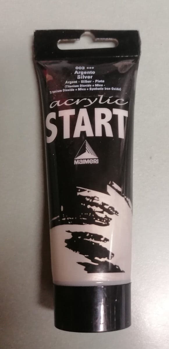 MAIMERI - COLORE ACRILICO ARGENTO 75ml in Colori Stockdoc - Terni, commercioVirtuoso.it