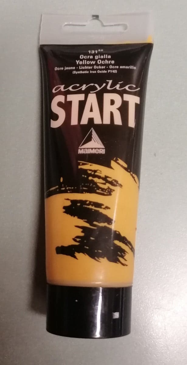 MAIMERI - COLORE ACRILICO OCRA GIALLA 75ml in Colori Stockdoc - Terni, commercioVirtuoso.it