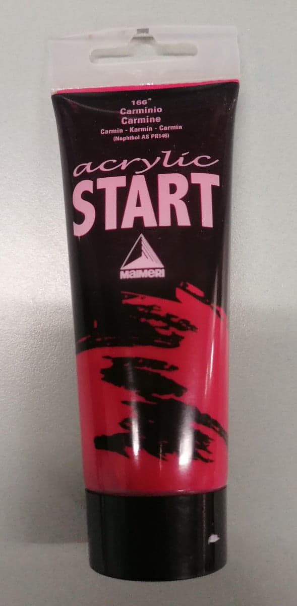 MAIMERI - COLORE ACRILICO ROSSO CARMINIO 75ml in Colori Stockdoc - Terni, commercioVirtuoso.it
