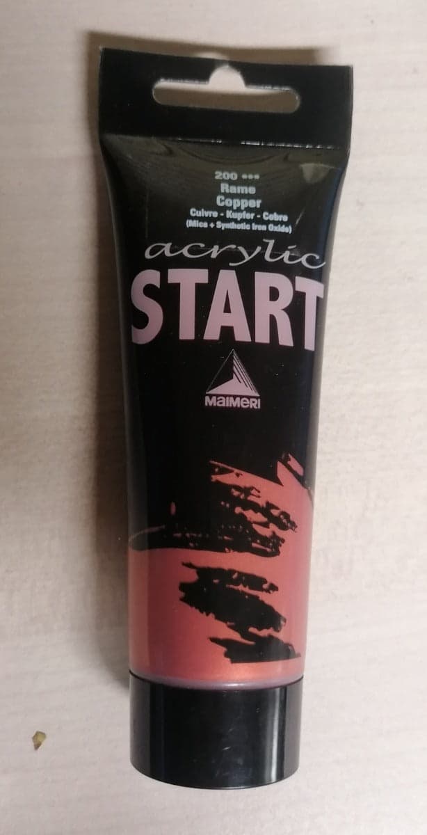 MAIMERI - COLORE ACRILICO RAME 75ml in Colori Stockdoc - Terni, commercioVirtuoso.it