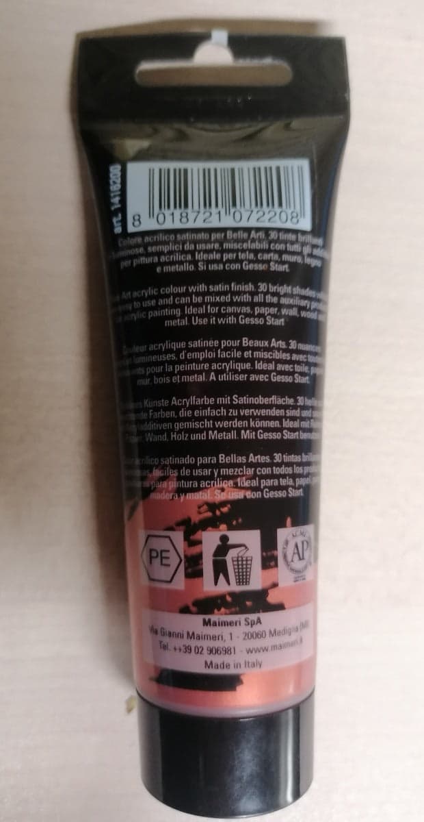 MAIMERI - COLORE ACRILICO RAME 75ml in Colori Stockdoc - Terni, commercioVirtuoso.it