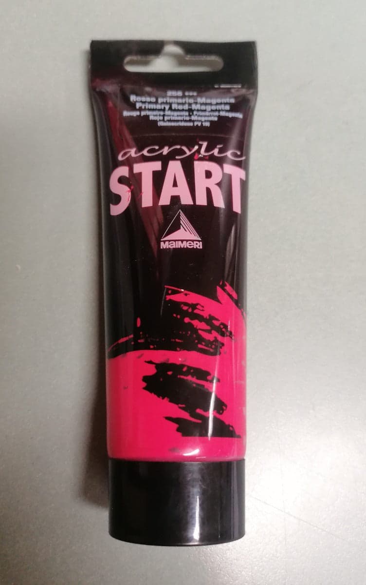 MAIMERI - COLORE ACRILICO ROSSO PRIMARIO MAGENTA 75ml in Colori Stockdoc - Terni, commercioVirtuoso.it