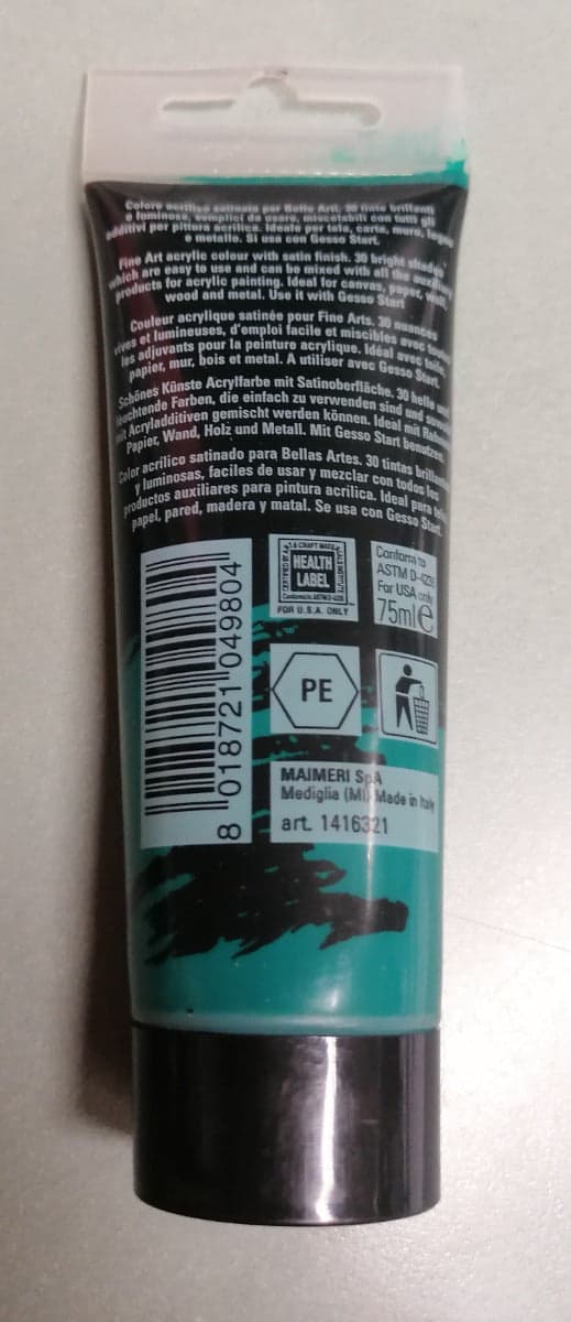 MAIMERI - COLORE ACRILICO VERDE FTALO 75ml in Colori Stockdoc - Terni, commercioVirtuoso.it